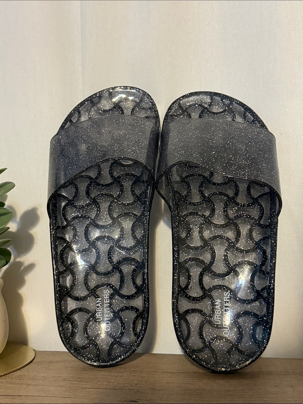 Urban Outfitters Jelly Slide Sandals